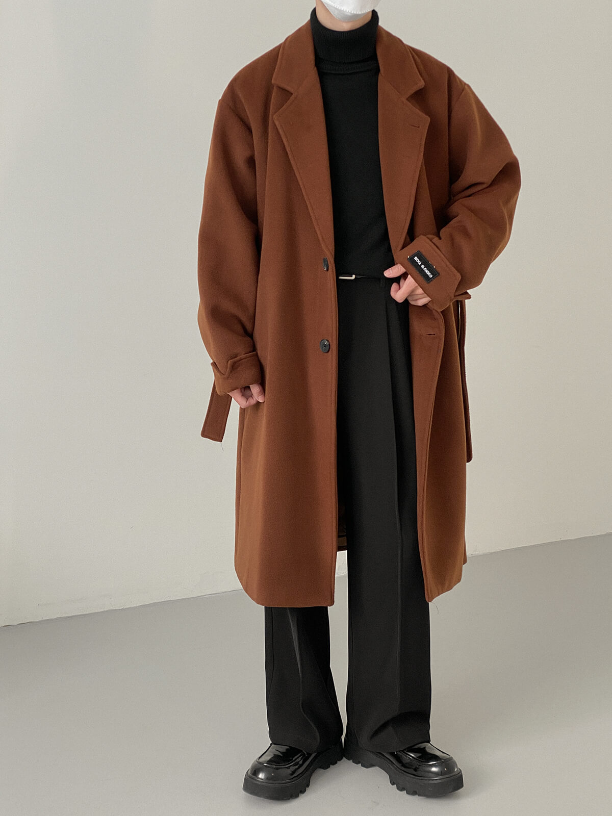 Пальто DAZO Studio Medium Coat Soft Faux Wool (6)
