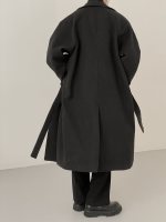 Пальто DAZO Studio No Button Faux Wool Coat (6)