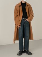 Пальто DAZO Studio No Button Faux Wool Coat (8)