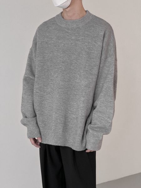 Свитер DAZO Studio Loose Solid Colored Lightweight Sweater (1)