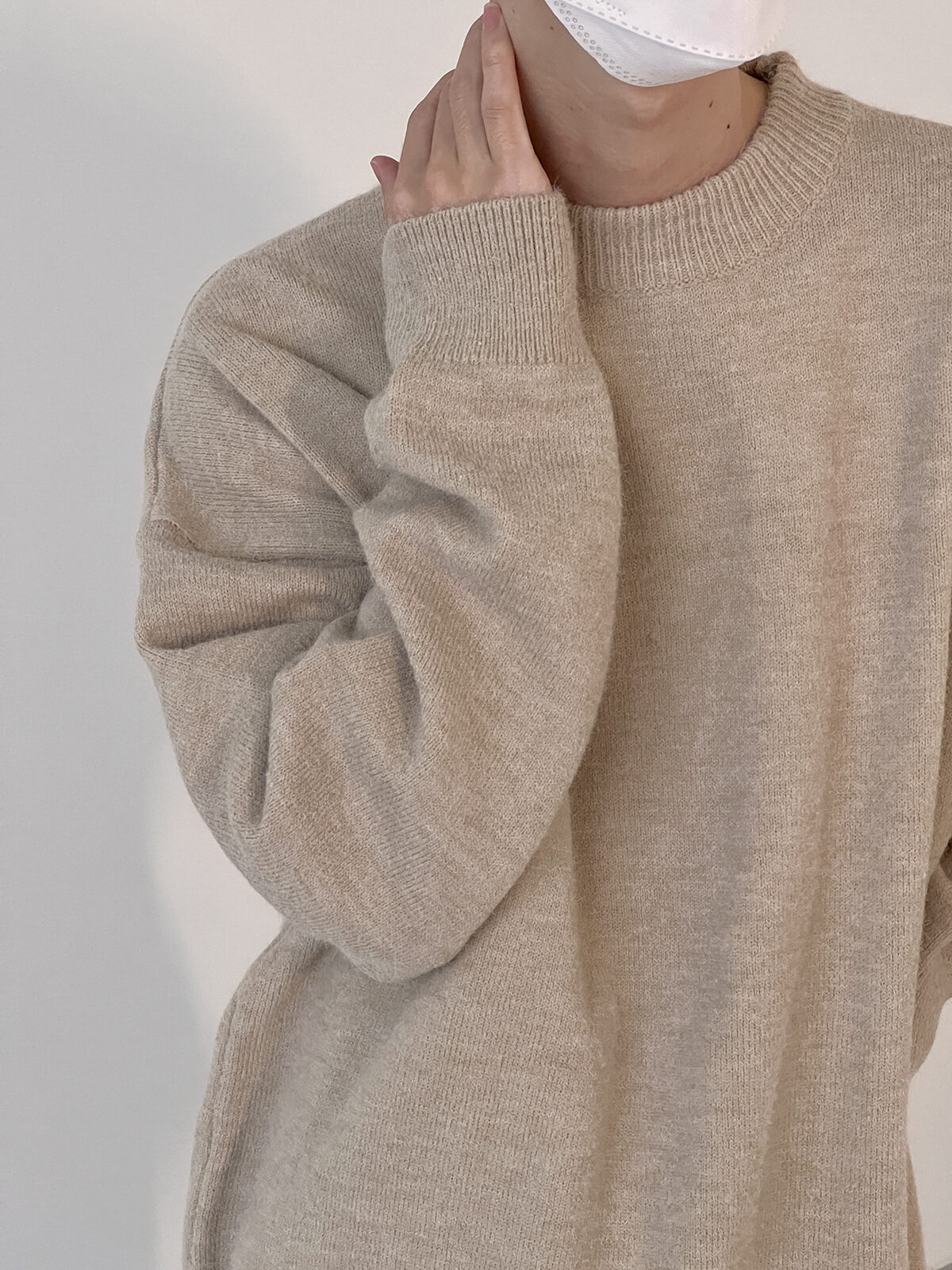 Свитер DAZO Studio Loose Solid Colored Lightweight Sweater (8)