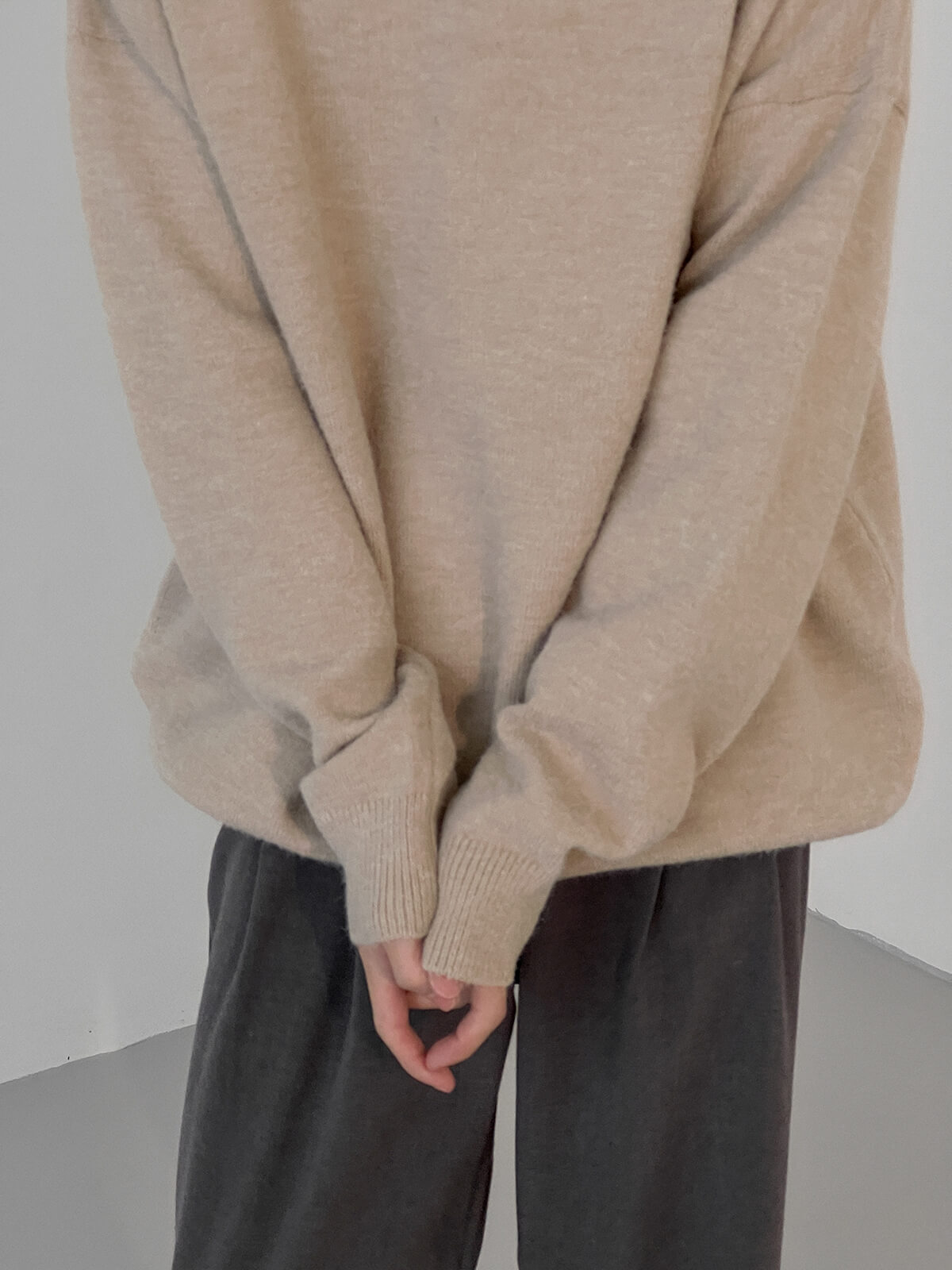 Свитер DAZO Studio Loose Solid Colored Lightweight Sweater (9)