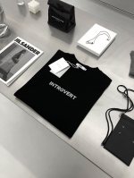 Футболка Attitude Studio T-shirt Introvert Metallic Letters (1)