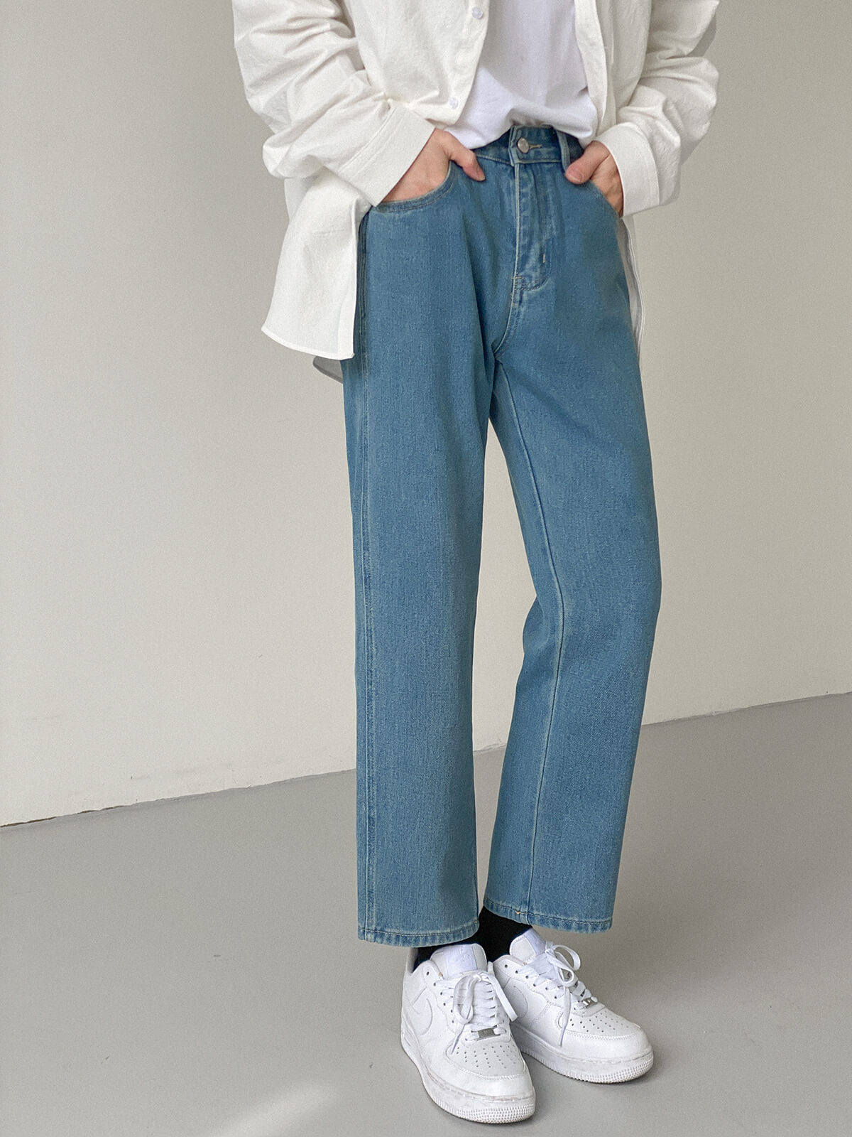 Джинсы DAZO Studio Slightly Cropped Straight Jeans (11)