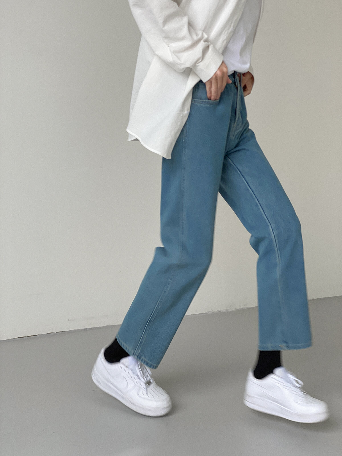 Джинсы DAZO Studio Slightly Cropped Straight Jeans (12)
