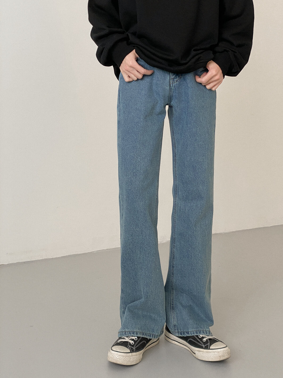 Джинсы DAZO Studio Straight Jeans Mini Split Bottom (3)