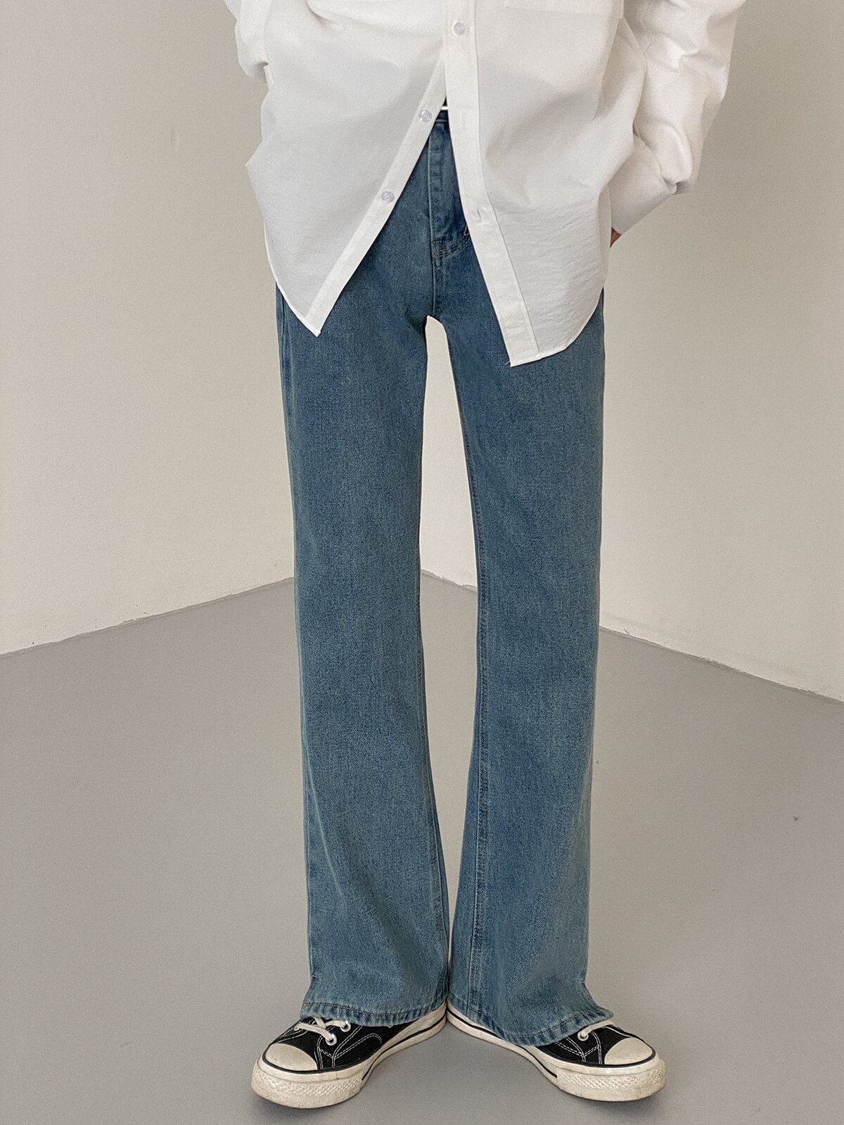 Джинсы DAZO Studio Straight Jeans Mini Split Bottom (7)