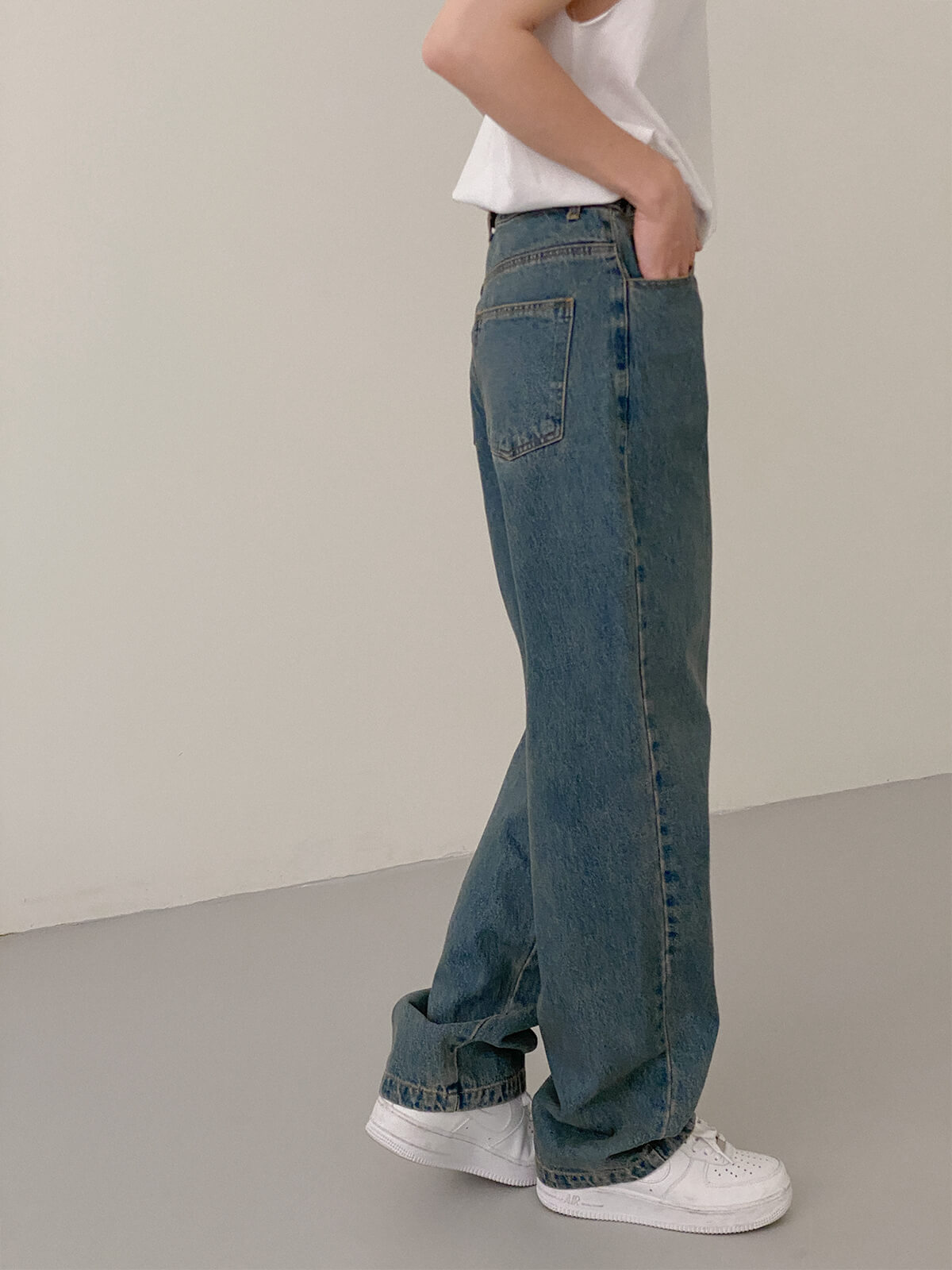 Джинсы DAZO Studio Washed Long Jeans (5)