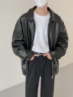 Куртка DAZO Studio PU Leather Jacket Minimalist Lines (2)