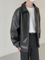 Куртка DAZO Studio PU Leather Jacket Minimalist Lines (5)