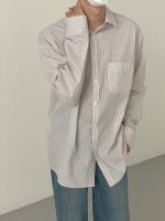 Рубашка DAZO Studio Basic Shirt Vertical Stripe Pocket (2)