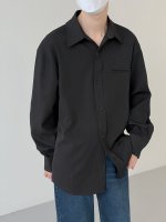 Рубашка DAZO Studio Solid Shirt Horizontal Pocket (6)