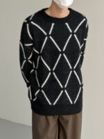 Свитер "DAZO Studio Connections Lines Sweater" — изображение 12