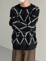 Свитер "DAZO Studio Connections Lines Sweater" — изображение 14