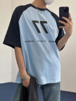 Футболка "19 Studio 77 Number Contrast T-shirt"