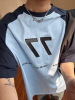 Футболка "19 Studio 77 Number Contrast T-shirt" — изображение 4