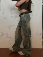 Джинсы "19 Studio Retro Deconstructive Jeans" — изображение 5