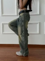 Джинсы "19 Studio Retro Deconstructive Jeans" — изображение 6