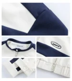 Свитшот "Black BB Panel Crop Zip Sweatshirt" — изображение 11