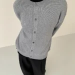 Кардиган "DAZO Studio Collarless Button Cardigan"