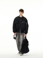 Бомбер "MADWITCH Fuel Cotton Bomber Jacket" — изображение 5