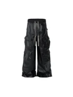 Брюки "BLACKLIST 8404 PU Leather Cargo Pants" — изображение 8