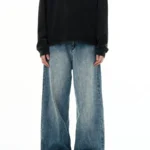 Джинсы "MADWITCH Clean Blue Wide Leg Jeans"