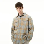 Рубашка "MADWITCH Cut-Out Plaid Shirt"