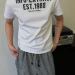 Футболка "19 Studio Info Extract Fitted T-Shirt"