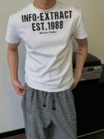 Футболка "19 Studio Info Extract Fitted T-Shirt"