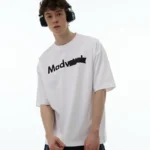 Футболка "MADWITCH Sticker Back Print T-Shirt"