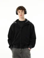 Худи "MADWITCH Checkered Combo Zip Hoodie"