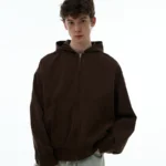 Худи "MADWITCH Cropped Hoodie Brown"
