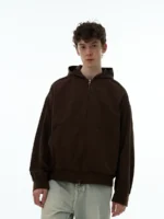 Худи "MADWITCH Cropped Hoodie Brown" — изображение 2
