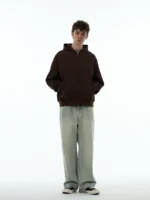 Худи "MADWITCH Cropped Hoodie Brown" — изображение 5