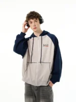 Худи "MADWITCH Raglan Trendy Zip Hoodie"