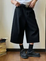 Шорты "19 Studio Long Denim Shorts" — изображение 25