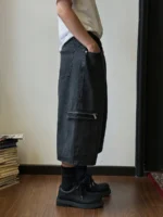Шорты "19 Studio Long Denim Shorts" — изображение 28