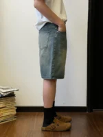 Шорты "19 Studio Street Blue Denim Shorts" — изображение 5