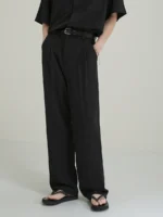 Брюки "DAZO Studio June Slim Draped Pants" — изображение 13