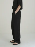 Брюки "DAZO Studio June Slim Draped Pants" — изображение 14