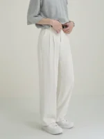 Брюки "DAZO Studio June Slim Draped Pants" — изображение 5
