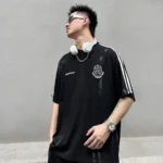 Футболка "BLACKLIST AW6057 Knitwear T-shirt"
