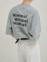 Футболка "DAZO Studio Minimal Typography T-shirt" — изображение 5