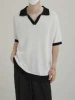 Футболка "DAZO Studio Neutral Style Polo T-Shirt" — изображение 2