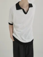 Футболка "DAZO Studio Neutral Style Polo T-Shirt" — изображение 3