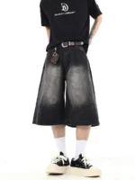 Шорты "BLACKLIST L4651 Cracked Gradient Shorts"