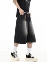 Шорты "BLACKLIST L4651 Cracked Gradient Shorts" — изображение 2