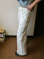 Брюки "19 Studio 6233 Bows Pattern Pants" — изображение 4