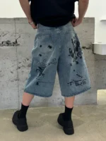 Шорты "19 Studio 3610 Insects Denim Shorts" — изображение 8